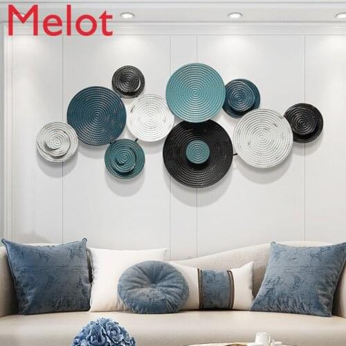 Affordable Luxury Nordic Decoration Home Wrought Iron Wall Hanging Creative Bedroom Living Room Art Pendant Fashion