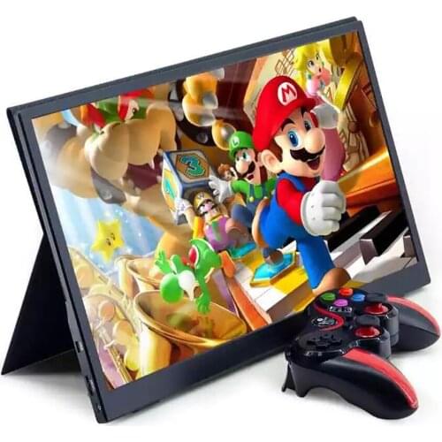 Full hd 17.3 inch with Mini HDMI HDR 3ms Touch response Anti-Glare 1080P Portable Monitor Ideal for Laptops PCs Phones Switch