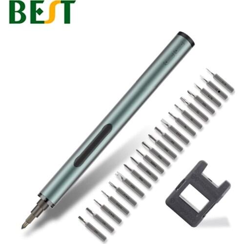 BEST Mini Electric Screwdriver Set Precision Portable Cordless Mobile Phone Notebook Toys Camera Teardown Maintenance Tools Set
