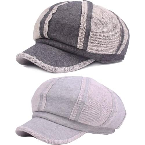 Men Women Hat Newsboy Golf Hats Casual Outdoor Classic Gatsby Octagonal Cap HATCS0423