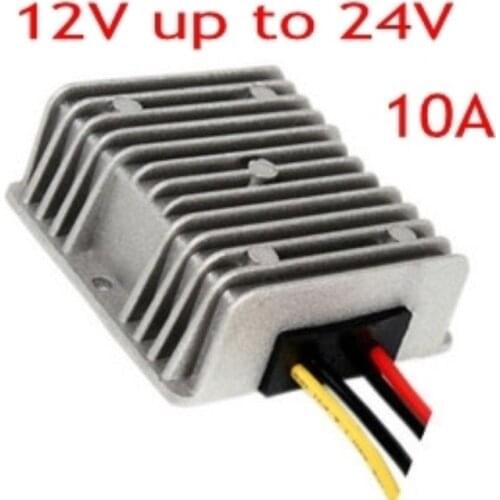 New DC12V Step Up to 24V 240W 10A Car Power Converter Regulator Adapter