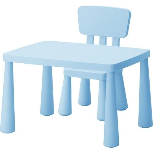 New Thickening Childrens Desk and Chair Suit Combination Kindergarten Dining Table Set Kids Table and Chair Furniture