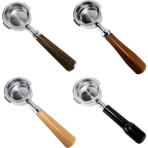 Coffee Bottomless Portafilter 58mm For Welhome/rocket Replacement Handle Basket Espresso Machine Accessory