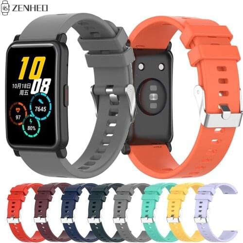 20mm Silicone Watchband Strap For Huawei Honor Watch ES Replacement Wrist Band For Huawei Honor Watch ES Smart Watch Band