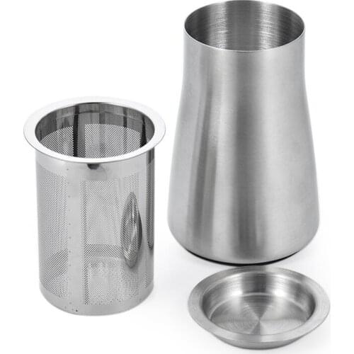 Coffee Powder Sieve, Stainless Steel Flour Sieve Filter Cup With Dustproof Lids - Coffee Grinder Accessory for Coffee Lovers