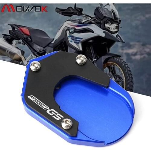 For BMW F850GS F 850 GS 2018-2019 Latest high quality Motorcycle CNC Kickstand Side Stand Vergroter Plaat Extension Pad