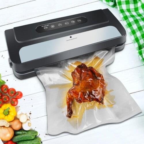 Vacuum Sealer Sous Vide Product Vacuumator With 10pcs Free Bags Food Vacuum Packing Machine Automatic Kitchen Home Heat Sealer