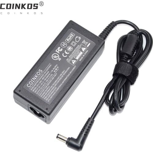 65W Laptop Power Supply AC Adapter Charger for Toshiba Satellite L650D L870 L850D L655D R830 L670D L830 C670D A300 A200 R630