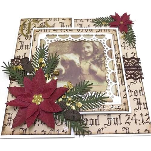 Flowers Metal Cutting Dies Stencil DIY Embossing Scrapbooking Paper Craft