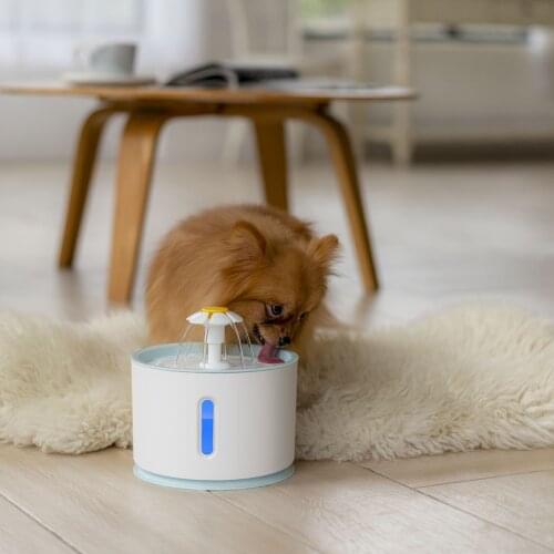 Pet Cat Dod Water Fountain Dog Drinking Bowl USB Automatic Water Dispenser Super Quiet Drinker Auto Feeder Pet Products Supplies