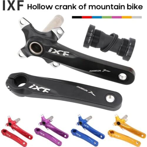 IXF 104 BCD Bike Crankset with Axis Spindle MTB Hollowtech Connecting Rods for Bicycle Road Bike Crank Arm 104BCD Dropshipping