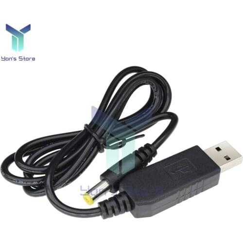 DC-DC DC5V to DC12V Booster Line Converter Cable USB Male Connector Jack 5.5*2.1mm Step-up Power Module Converter Adapter Cable
