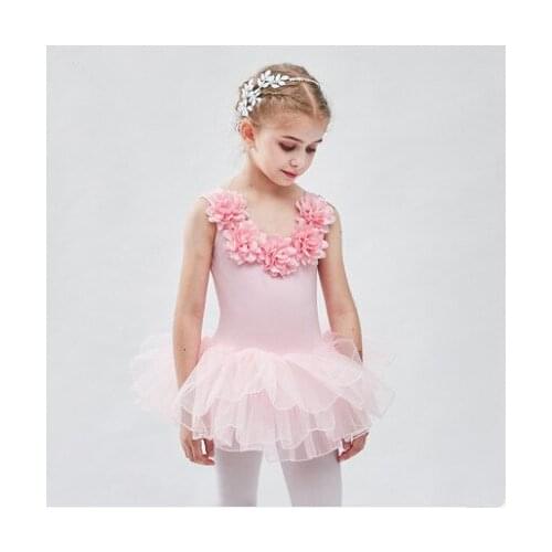 Classical Ballet Tutu Dancewear 2-10 Years Girls Ballet Clothes Costumes Toddler Leotard Professional Tutus Ballerina Dress Kids