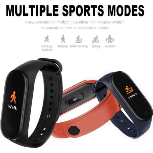 M4 Smart band Fitness Tracker Watch Sport bracelet Heart Rate Blood Pressure Smartband Monitor Health Wristband Fitness Tracker