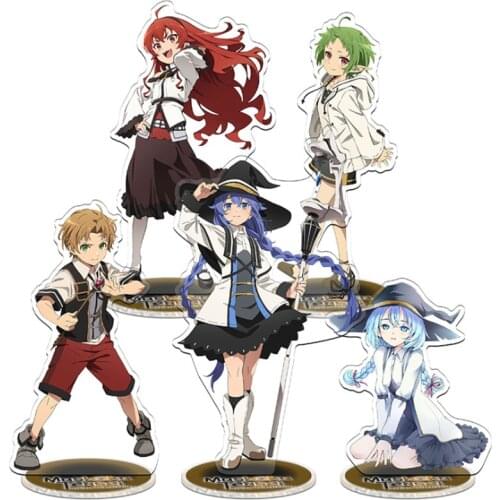 Mushoku Tensei: Isekai Ittara Honki Dasu Acrylic Figure Keychain Cute Pendant