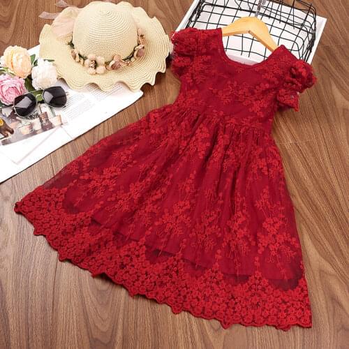 Chiffon long sleeve lace dress girls dresses for party and wedding child dress вечернее платье 2020 CHD20145