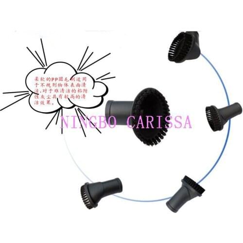 Plastic oval brush round 360 Rotatable brush mini vacuum cleaner parts 32mm