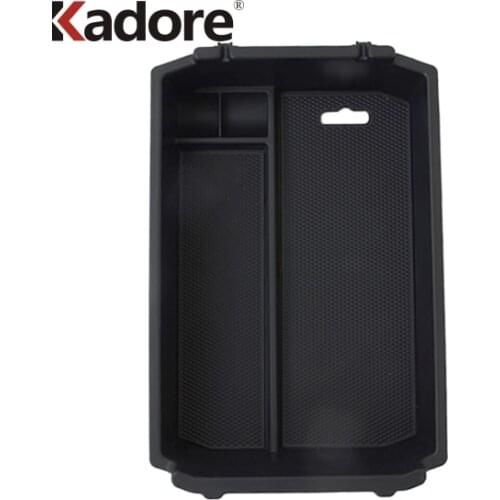 For Mitsubishi Eclipse Cross 2017 2018 2019 Plastic Car Central Armrest Storage Box Console Arm Rest Tray Holder Case Container