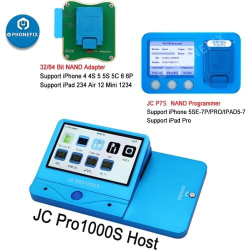 JC Pro1000S P7 Pro JC P11 NAND Programmer HDD Serial Read Write Error Repair For iPhone 11 XR XS Max 8 X 7 7P 6 All iPad Unlock
