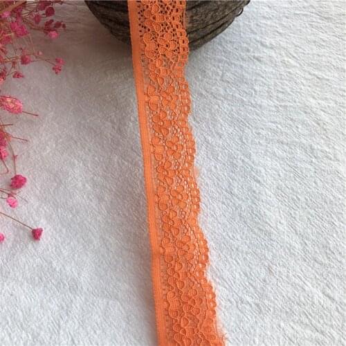 Handicrafts 2.5cm lace ribbon embroidered lace trim ribbon handmade lace decorations diy sewing fabric lace fabric