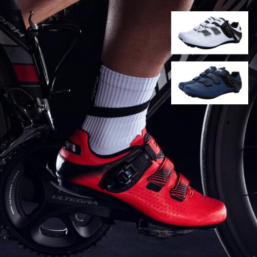 Santic Road Cycling Shoes Cycling Shoes Breathable Anti Slip Bicycle Shoes Racing Bike Shoes Lightweight Breathable
