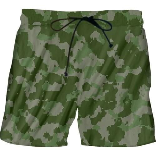 IFPD Men Shorts Cool Camouflage Summer Hot Sale Casual Men Short Pants Clothing Comfortable Camo Men Shorts Streetwear Hip Hop