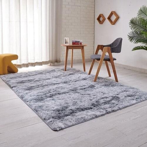 Tie-Dye Carpets for Living Room Plush Soft Plush Floor Mats 160cm*230cm Bedroom Kids Room Faux Fur Rugs Home Decor