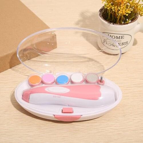Baby Scissors Babies Nail Care Safe Electric Baby Nail Trimmer Nail Clipper Cutter For Kids Infant Newbron Nail Trimmer Manicure