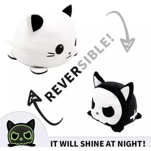 22 Styles Reversible Cat Gato Kids Plushie Plush Animals Unicorn Double-Sided Flip Doll Cute Toys Peluches for Pulpos