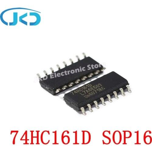 10pcs SN74HC161DR 74HC161DR 74HC161D 74HC161 SOP-16 New IC