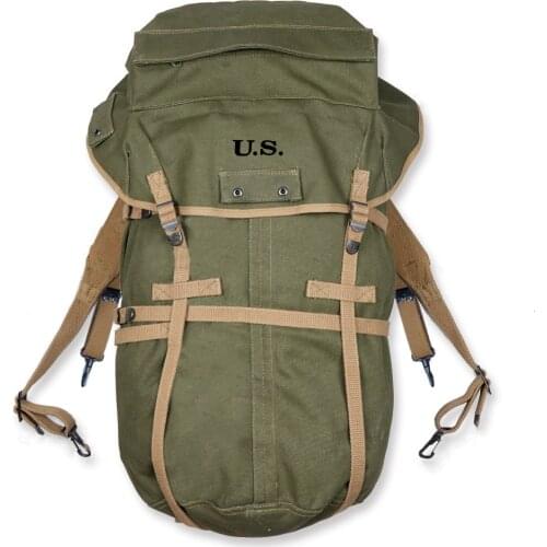 M1943 Backpack US Army Type Field Pack Comprehensive Training Package Running Bag Storage Bag Men Bag Camping