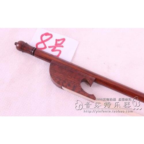 One pcs 8# New 4/4 Violin Bow SnakeWood Baroque Style Violin Parts