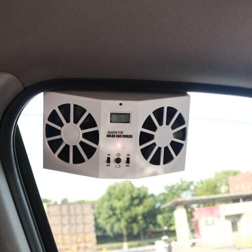 Car cooling car fan car solar car circulator exhaust fan rapid car exhaust fan car accesories interior
