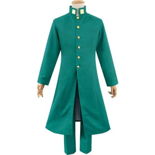 JoJos Bizarre Adventure Cosplay Noriaki Kakyoin Cosplay Costume Anime Cosplay Outfits Suits Halloween Costumes