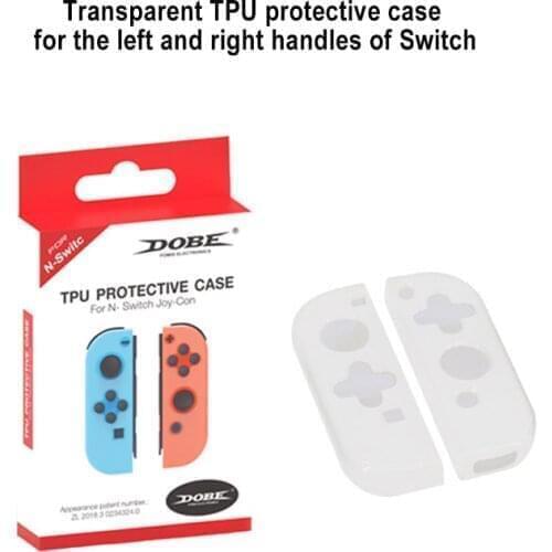 Game Controller Transparent Tpu Protective Case for Switch The Left and Right Handles Cover for N-Switch