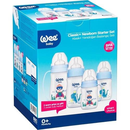 Wee Baby Classic Plus New Born Starter Kit Blue
