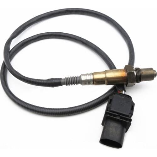 0258017025 Lambda O2 Exhaust Gas Oxygen Sensor For V W Skoda Audi LSU 4.9 Wire Band OE#0 258 017 025
