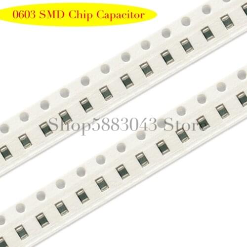 100pF 101 5% 200V 0603 C0G SMD Chip Capacitor 100PCS/LOT