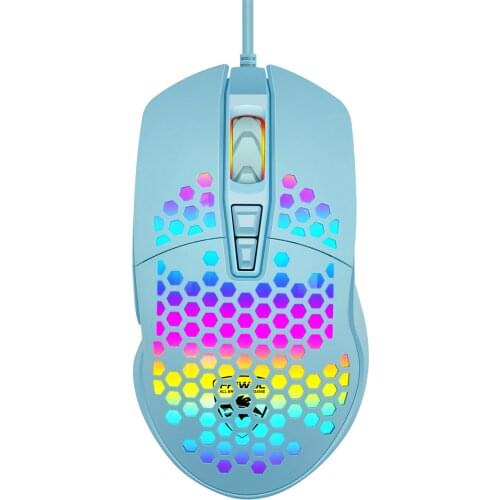 2500dpi mouse for Friends Wolf V9 gaming mouse hole luminous wired computer eating chicken e-sports mechanical mouse