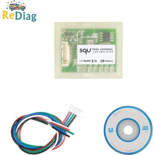 5PCS/LOT SQU OF80 Universal Car Emulator Supports Immo/Seat Occupancy Sensor/Tacho Programs Universal Emulator For Most Cars