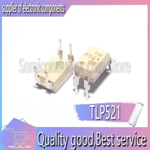 50 PCS into quality assurance TLP521 P521 DIP TLP521-1-4-1 gb photoelectric coupler chip