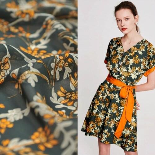 50x116cm 100% natural mulberry silk double joe fabric material 14mm soft clothing dress shirt fabric for women alibaba express