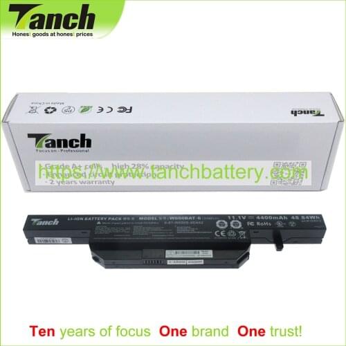 Tanch Laptop Battery for CLEVO W650BAT-6 6-87-W650S-4D7A2 6-87-W650S-4D4A1 6-87-W650S-4E7 11.1V 6cell