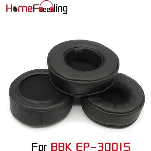 Homefeeling Ear Pads for BBK EP-3001S Headphones Super Soft Thicken Velour Ear Cushions Sheepskin Leather Earpads Replacement