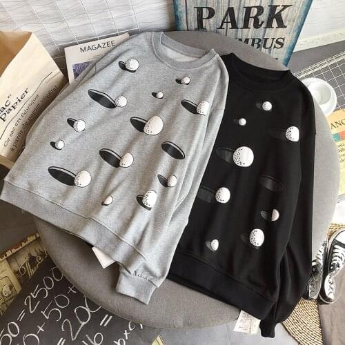 Женские толстовки с принтом AreMoMuWha China At AliExpress