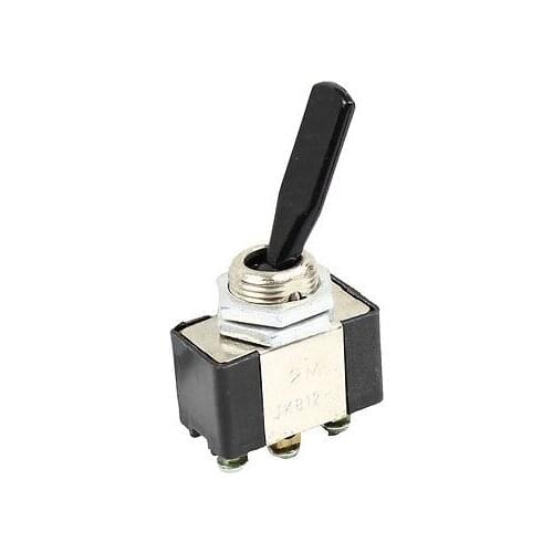 Auto JK812-1 ON/OFF/ON 3 Position 3 Pins Terminals Toggle Switch DC 12V