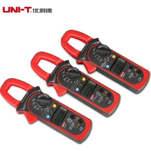 Free Shipping UNI-T UNIT UT204A Digital Handheld Clamp Multimeter Tester DMM Voltmeter AC DC