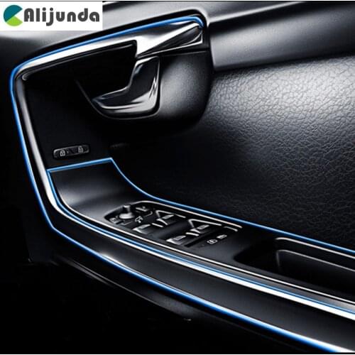 5m Car Interior Exterior Trim Decorative Strip Line for Ford Focus Fusion Escort Kuga Ecosport Fiesta Falcon EDGE/Explorer/EXPED