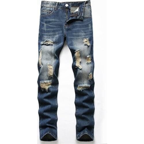 FMLEVANDER Skinny Jeans For Men