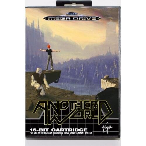 Out of this World (aka Another World) Game Cartridge 16 bit MD Game Card With Retail Box For Sega Mega Drive For Genesis